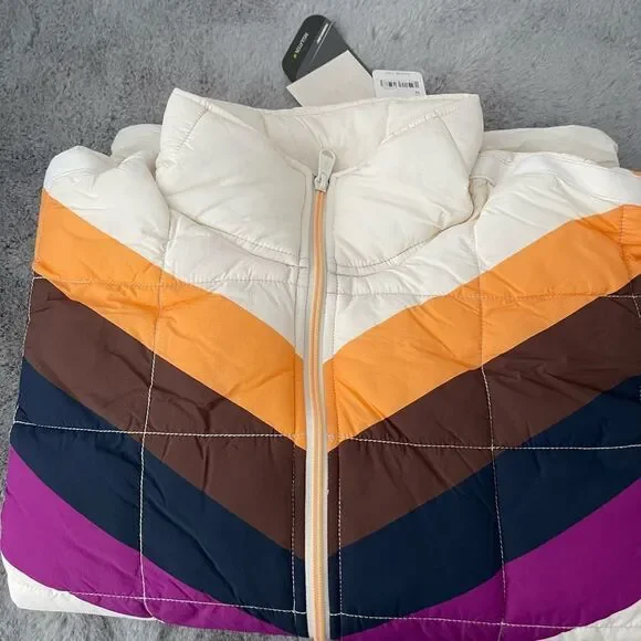 NWT FP Movement x Hatch Printed Puffer Jacket size Medium maternity - Picture 7 of 15